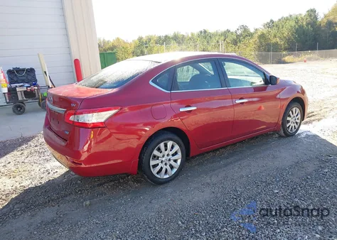 2014 Nissan Sentra Fe+ S/Fe+ Sv/S/Sl/Sr/Sv из США, поврежденный, VIN 3N1AB7AP5EY242317